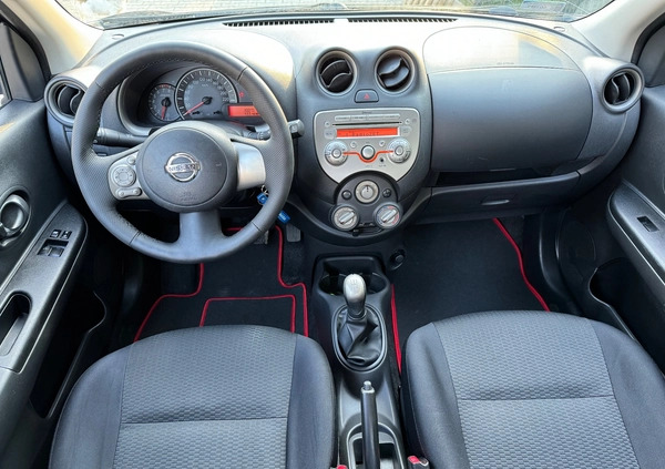 Nissan Micra cena 17999 przebieg: 173200, rok produkcji 2012 z Gdynia małe 352